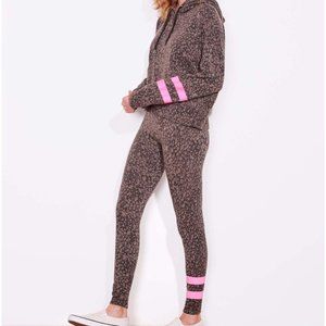 SUNDRY Stripe Floral YOGA PANT Size 1